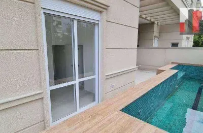 Apartamento garden r. vespasiano, 650 - vila romana, 3 sts, 4 vgs, cond. clock