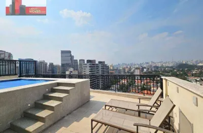 Cobertura r. prof. filadelfo azevedo, 687 - vila nova conceição, 420m², 4 sts, 5 vgs, maison des arts