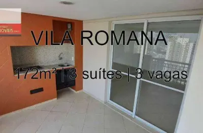Apartamento com 3 quartos à venda na Rua Fábia, 800, Vila Romana, São Paulo