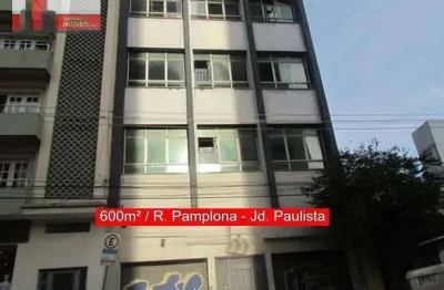 Prédio comercial rua pamplona, 1831 - jardim paulista, 600m², à venda