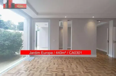 Casa 4 quartos, 6 vagas, r. honduras, 95 - jardim europa, 440m²