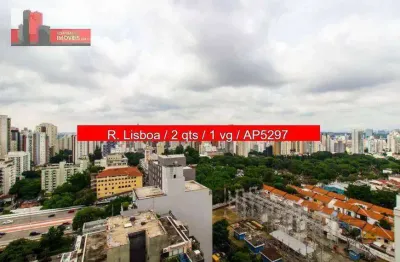 Apartamento 2 quartos, 79m², r. lisboa, 1194 - pinheiros, ed. barão de lisboa