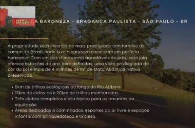 Imóvel de luxo, alameda das sapucaias, 3085 - bragança paulista, quinta da baroneza, 972m²