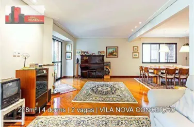 R. jacques félix, 314 - vila nova conceição, 218m², 4 dorms, 2 vagas, green forest