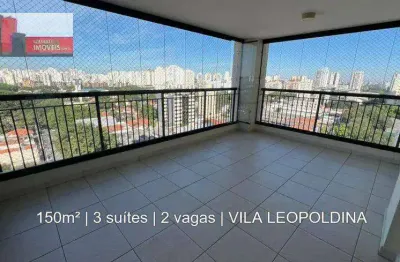 R. guaipá, 452 - vila leopoldina, 3 suítes, 148m², verana alto da lapa