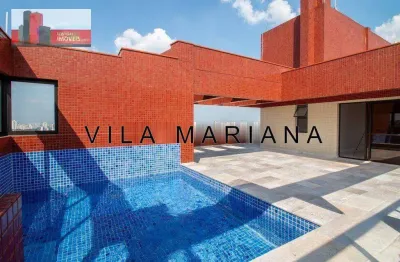 Cobertura r. joel jorge de melo, 235 - vila mariana, 433m², 4 suítes, 6 vagas, ed. acácia