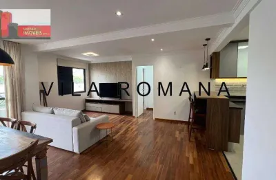 Locação, rua fabia, 264 - vila romana, 89m², 2 suítes, 2 vagas, via apia