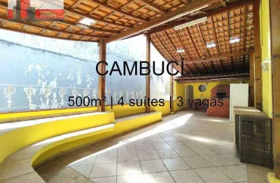Sobrado r. silveira campos, 306 - cambuci, 4 suítes, 3 vagas, 500m²