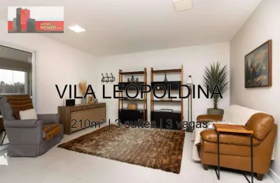 Rua nagel, 33, vila leopoldina, 210m², 3 suítes, 3 vagas, cond. vnl 2
