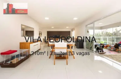 Rua Nagel, 33, Vila Leopoldina, 210m², 3 suítes, 3 vagas, Cond. VNL 2