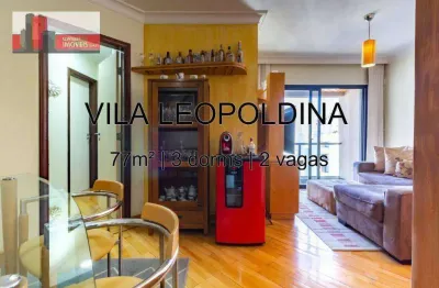R. paulo franco, 85 - vila leopoldina, 77m², 3 dorms, 2 vagas, versatile