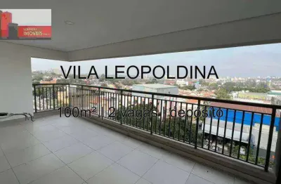Av. imperatriz leopoldina, 1623 - vila leopoldina, 100m², vista parque villa lobos.