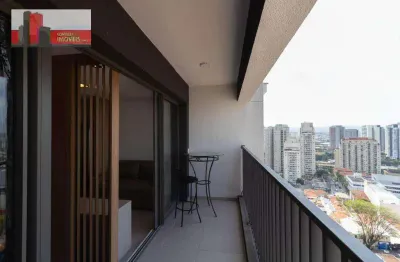 Alugo studio mobiliado no modo pompéia, r. venâncio aires, 930 - pompeia, 31m²