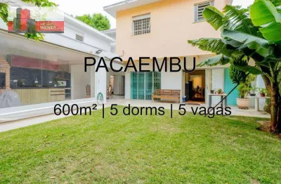 Vendo r. dr. manoel maria tourinho, 129 - pacaembu, 600m², 5 dorms, 5 vagas