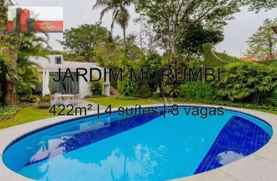 Casa r. leonor quadros, 524 - vila tramontano, 422m², 4 suítes, 8 vagas