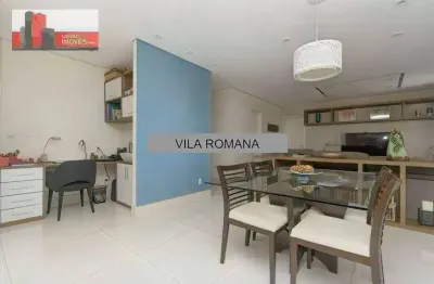 Rua faustolo, 1450 - vila romana, 133m², 3 suítes, atelier aquarela