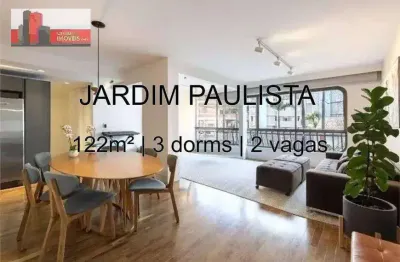 R. guarará, 77 - jardim paulista, 122m², 3 suítes, 2 vagas, fra angelico