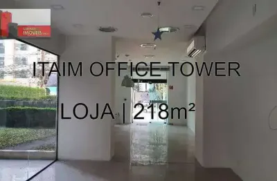 Loja a venda Rua Gomes de Carvalho, 1581 - Vila Olímpia, 218m², 6 vagas, Itaim Office Tower