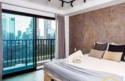 Studio com 1 dormitório à venda, 24 m² por r$ 369.000,00 - pinheiros - são paulo/sp