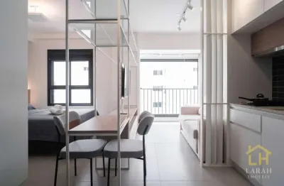 Studio mobiliado para alugar, 30 m² por r$ 5.000/mês - pinheiros - são paulo/sp