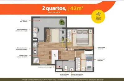 Apartamento com 2 dormitórios à venda, 42 m² por R$ 420.900,00 - Butantã - São Paulo/SP
