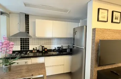 Apartamento mobiliado, com elevador, 3 quartos e 2 garagens santa candida