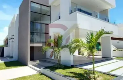 Casa de condomínio para vender com 4 quartos 4 suítes no bairro aruana em aracaju