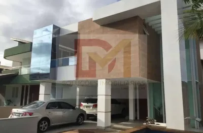 Casa alto padrão em condomínio para vender com 5 quartos 4 suítes no bairro aruana em aracaju