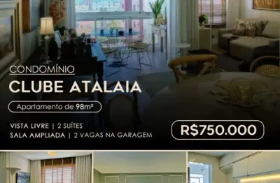 Apartamento com 2 quartos à venda na Rua Francisco Rabelo Leite Neto, 500, Atalaia, Aracaju