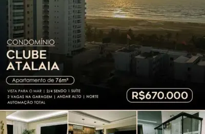 Apartamento com 2 quartos à venda na Rua Francisco Rabelo Leite Neto, 500, Atalaia, Aracaju
