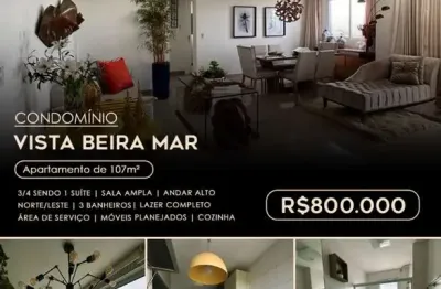 Apartamento com 3 quartos à venda na Rua Major José Joaquim Pereira Lobo, 100, Farolândia, Aracaju