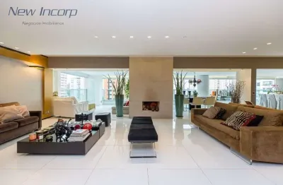 Apartamento com 4 quartos à venda na avenida juriti, 73, indianópolis, são paulo por r$ 12.780.000