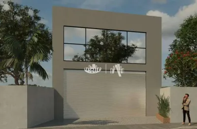Barracão para alugar, 130 m² por r$ 7.200,00/mês - centro - londrina/pr