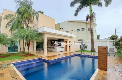 Casa com 4 dormitórios à venda, 313 m² por r$ 3.500.000,00 - sun lake residence - londrina/pr