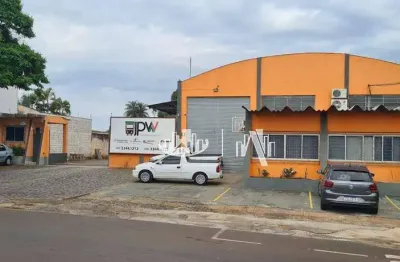 Galpão, 700 m² - venda por r$ 5.000.000,00 ou aluguel por r$ 18.000,00/mês - jardim novo sabará - londrina/pr