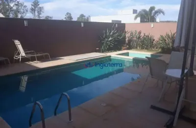 Casa com 3 suites para alugar, 270 m² por r$ 12.000/mês - alphaville ii - londrina/pr