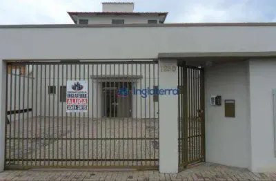 Apartamento com 1 quarto para alugar, 45 m² por r$ 1.000/mês - jardim piza - londrina/pr