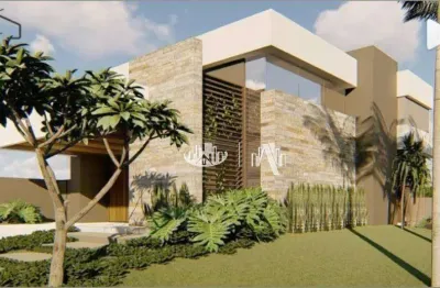 Casa com 3 dormitórios à venda, 211 m² por r$ 3.700.000,00 - alphaville ii - londrina/pr