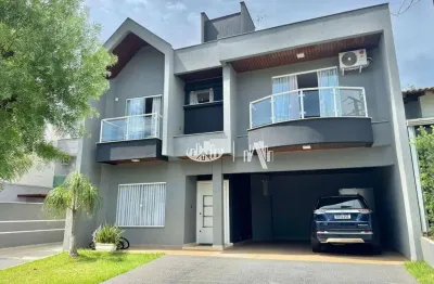 Casa com 4 quartos à venda, 240 m² por r$ 1.800.000 - aspen park residence - zona leste de londrina/pr