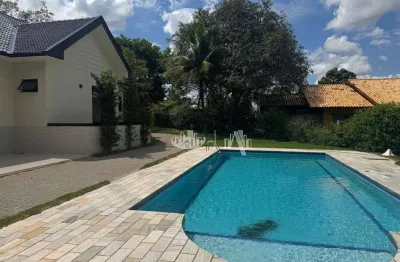 Casa com 4 quartos, 290 m² - venda por r$ 4.900.000 ou aluguel por r$ 17.710/mês - recanto do salto - londrina/pr