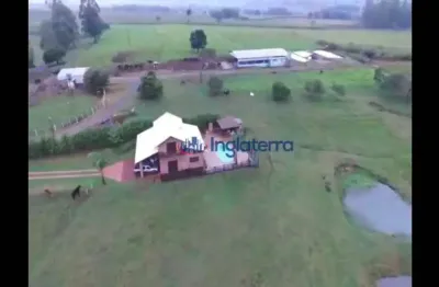 Sítio com 4 dormitórios à venda, 121000 m² por r$ 3.600.000,00 - centro - carlópolis/pr