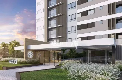 Apartamento com 1 quartos à venda, 70 m² por r$ 690.000 -  edifício wood - terra bonita - londrina/pr
