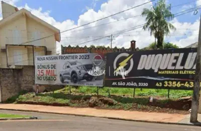 Terreno à venda, 610 m² por r$ 1.000.000,00 - igapó - londrina/pr