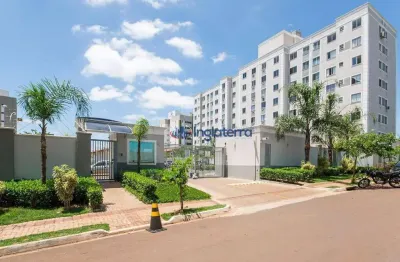 Apartamento no spazio la fontaine com 2 quartos para alugar, 44 m² por r$ 1.337/mês - vale dos tucanos - londrina/pr