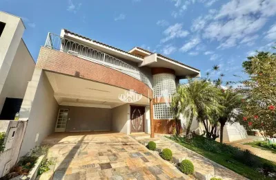 Sobrado com 4 quartos para alugar, 260 m² por r$ 7.800/mês - condomínio santana residence - londrina/pr