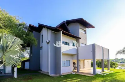 Casa com 5 quartos, 400 m² - venda por r$ 2.500.000 ou aluguel por r$ 8.100/mês - ecovillas do lago - sertanópolis/pr