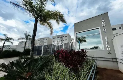 Apartamento no cond. lago di bienna ccom 2 quartos à venda, 45 m² por r$ 175.000 - acquaville - londrina/pr