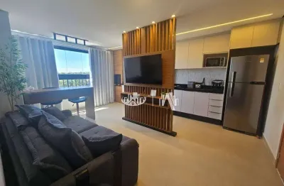 Apartamento no le chalet com 2 quartos, 56 m² - venda por r$ 530.000 ou aluguel por r$ 3.500/mês - parque jamaica - londrina/pr