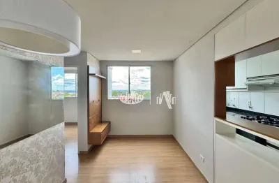 Apartamento no spazio la fontaine com 2 quartos para alugar, 43 m² por r$ 1.750/mês - vale dos tucanos - londrina/pr
