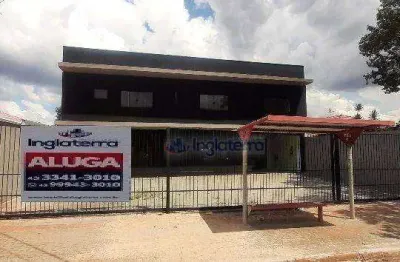 Barracão para alugar, 485 m² por r$ 8.600,00/mês - califórnia - londrina/pr